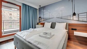 1 bedroom, iron/ironing board, travel crib, WiFi