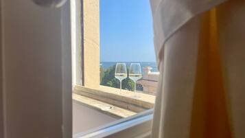 Byutsikt fra overnattingsstedet