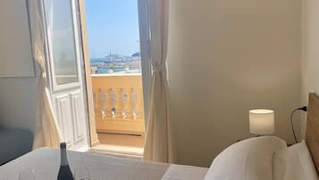 Superior Double Room, Balcony, Partial Sea View | Free WiFi
