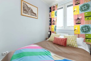 1 bedroom, iron/ironing board, travel cot, WiFi