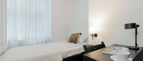 Desk, iron/ironing board, travel crib, WiFi