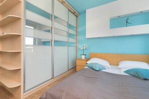 2 chambres, bureau, fer et planche à repasser, Wi-Fi