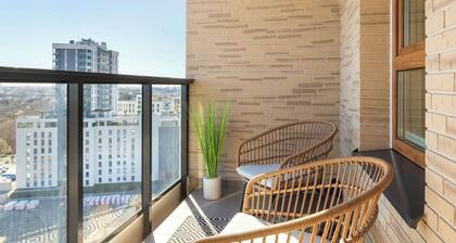 Sunny Apartment with Balcony | Private Parking