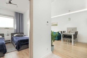 2 quartos, ferros/tábuas de passar roupa, berço de viagem, Wi-Fi