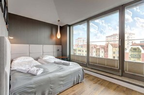 2 bedrooms, iron/ironing board, travel crib, WiFi