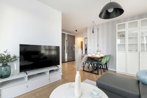 Televisie en een kantoor