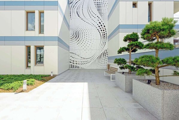 Enceinte de l’hébergement