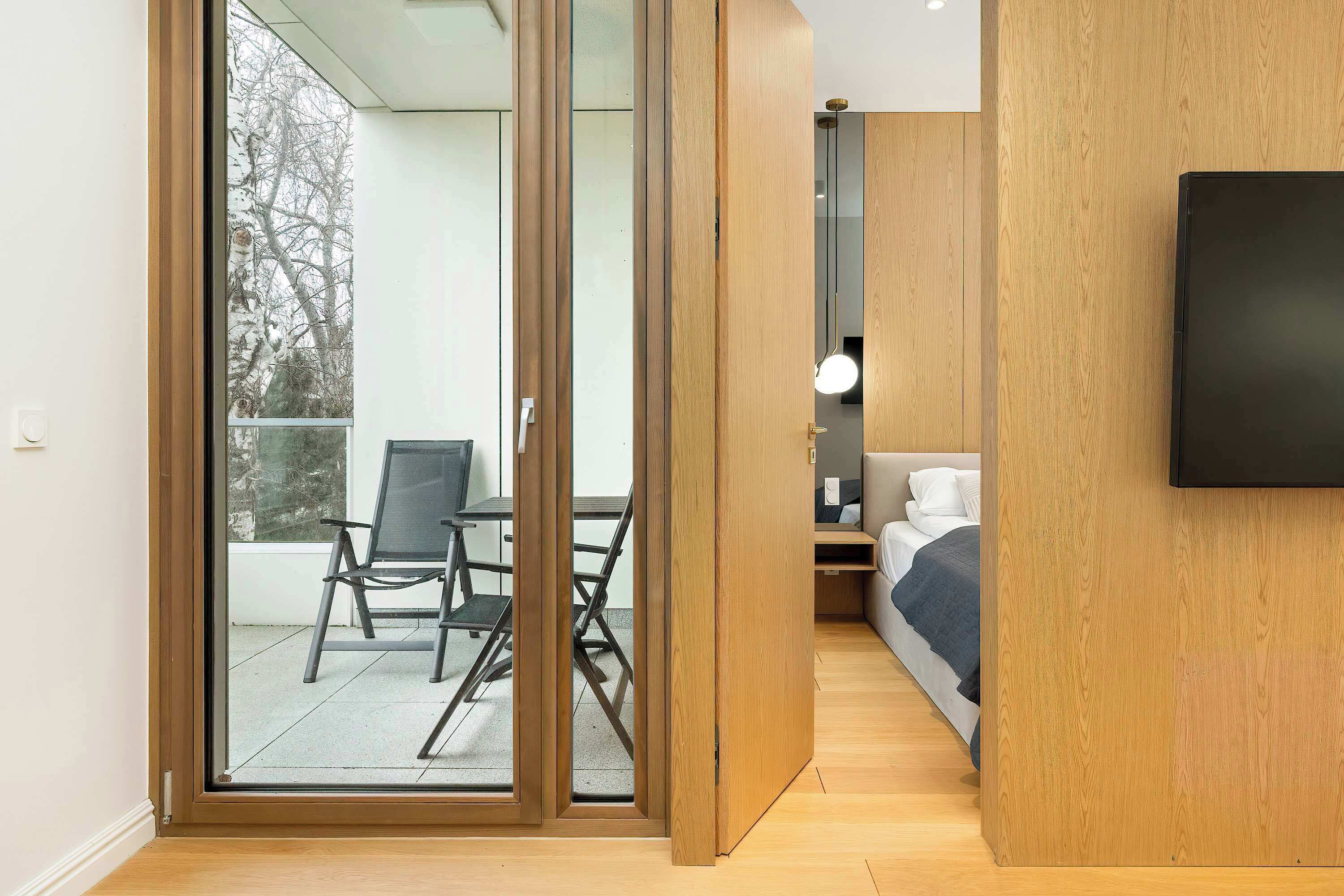 1 makuuhuone, silitysrauta/-lauta, vauvan matkasänky, Wi-Fi