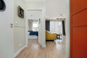 1 sovrum, strykjärn/strykbräda, resesäng och wi-fi