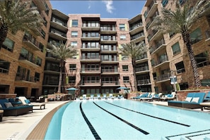 Pool - Landing | Incredible 1BD, Yoga Studio, Game Room (Houston)