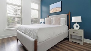 1 bedroom, desk, iron/ironing board, WiFi