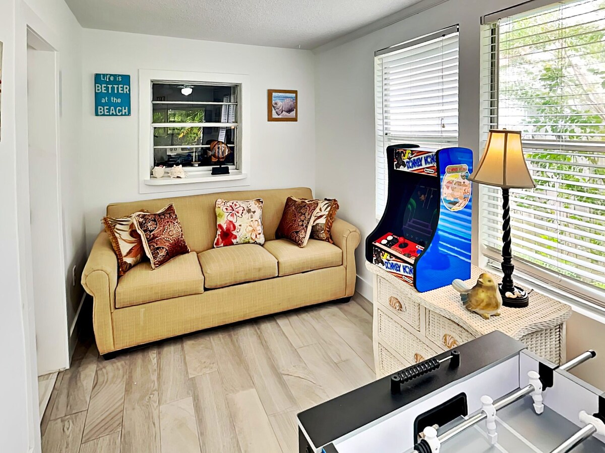 Photo 32 of Summer Breeze | Pet-Friendly, Game Room, Fenced Yard - Near the Beach + Downtown