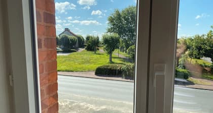 Apartment close to the beautiful village of Portbail, full of small shops!