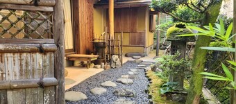 Traditional Samurai Experience! Samurai Manner Tea House w/real Hinoki bath.