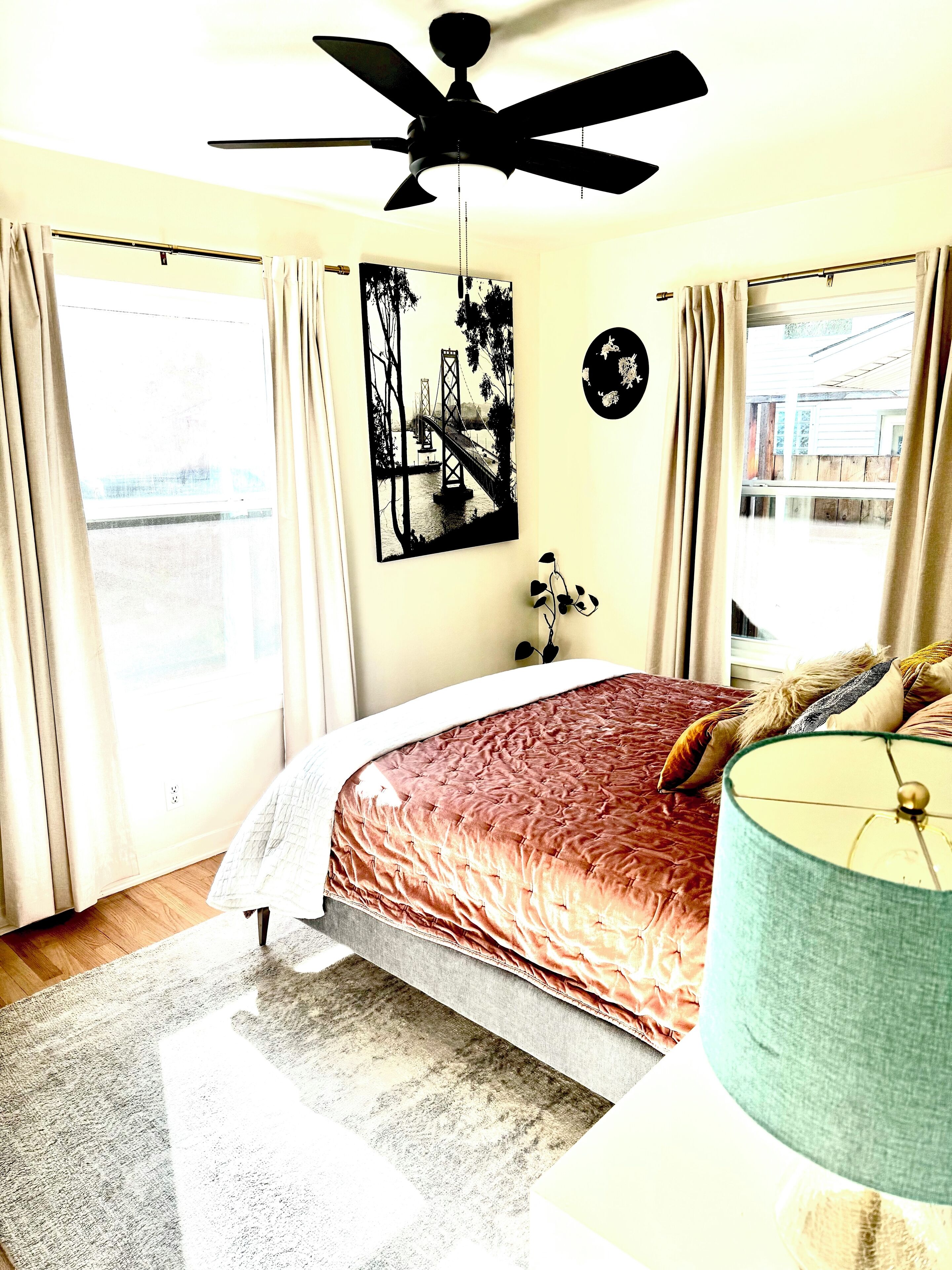 3 habitaciones, tabla de planchar con plancha y wifi gratis 