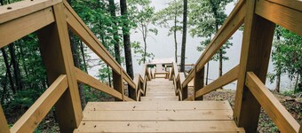 Lakefront Living- Completely remodeled 3 BR/3.5 BA on water with dock.