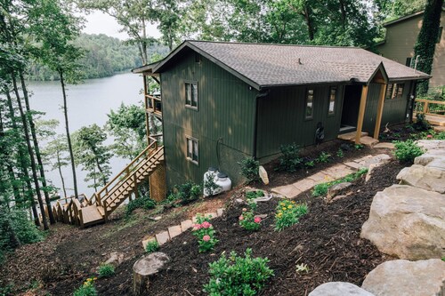 Lakefront Living- Completely remodeled 3 BR/3.5 BA on water with dock.