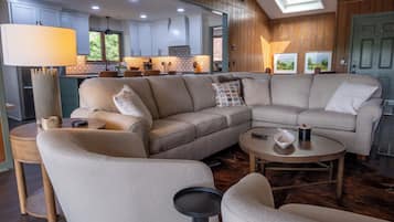 TV connectée, cheminée