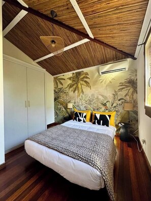 3 dormitorios, tabla de planchar con plancha, wifi gratis y ropa de cama