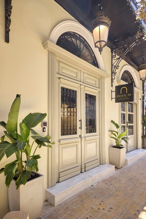 Façade de l’hébergement 