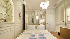 Suite Grand, balkon, pemandangan kota