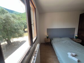 6 bedrooms, iron/ironing board, travel cot, free WiFi - Large Villa sleeps 14 in the Corsican maquis on the riverbank - 8mn from Corte (Riventosa)