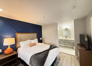 1 chambre, fer et planche à repasser, Wi-Fi, draps fournis