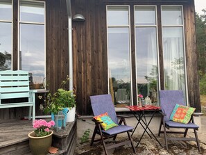 Terrace/patio - Stockholm Archipelago, wide views, lakes, beautiful nature, close to Stockholm (Stockholms län)