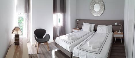 4 slaapkamers, een strijkplank/strijkijzer, wifi, beddengoed