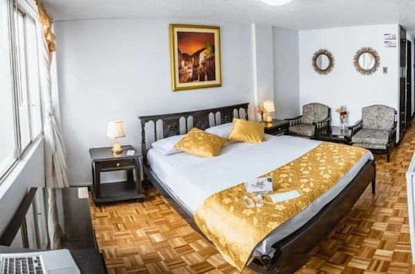 Comfort Room, City View | Desk, laptop workspace, free WiFi, bed sheets