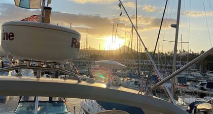 Charming Yacht in Puerto Calero. Lanzarote.