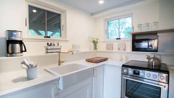 Microwave, oven, stovetop