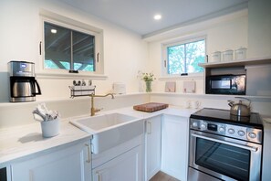 Microwave, oven, stovetop