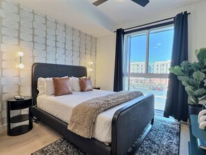 1 chambre, bureau, fer et planche à repasser, Wi-Fi gratuit
