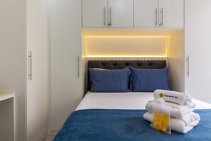 1 bedroom, iron/ironing board, travel cot, free WiFi