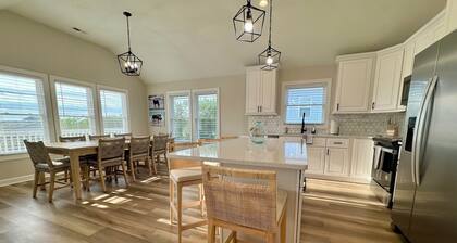 BRAND NEW 4-bedroom house in the 4X4, Corolla, NC. A truly unique getaway!