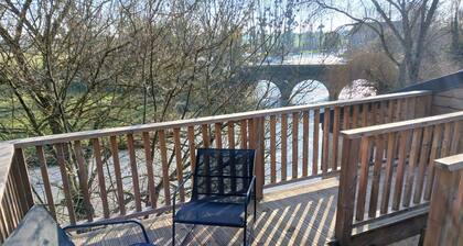 Perched terraces on the Oudon river in Segré