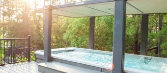 Lake House with Swim Spa Oasis