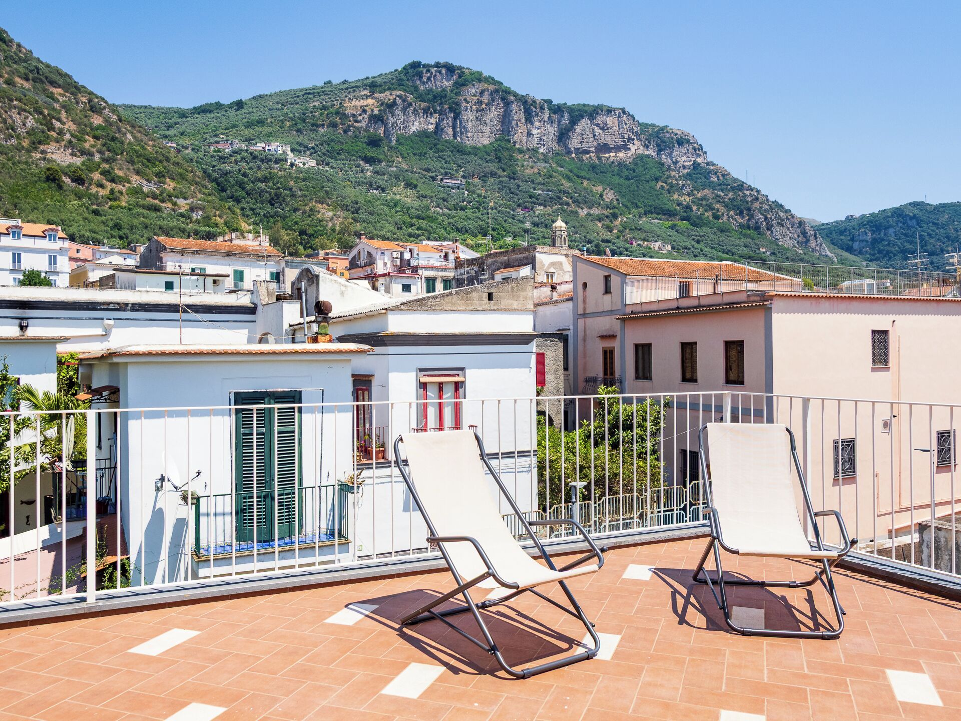 Apartamento panorámico, vistas al mar | Terraza o patio