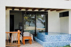 Quarto solteiro superior, varanda, vista para o oceano | Terraço/pátio