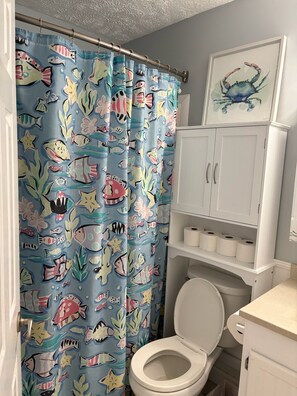Soap, toilet paper