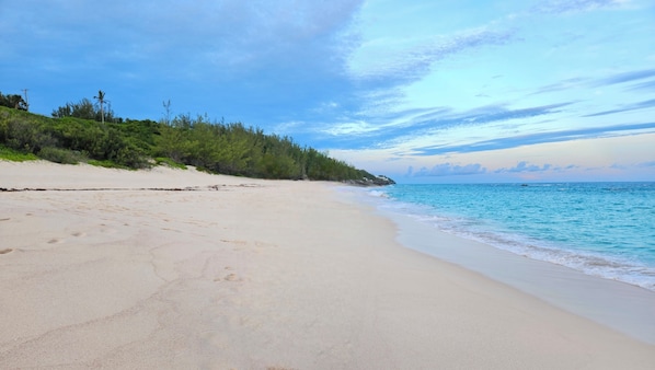 Beach nearby, beach towels