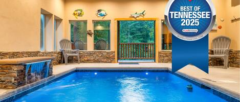 Piscine couverte, piscine chauffée