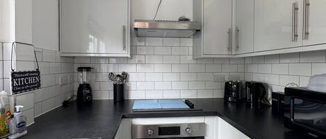 Microwave, oven, stovetop