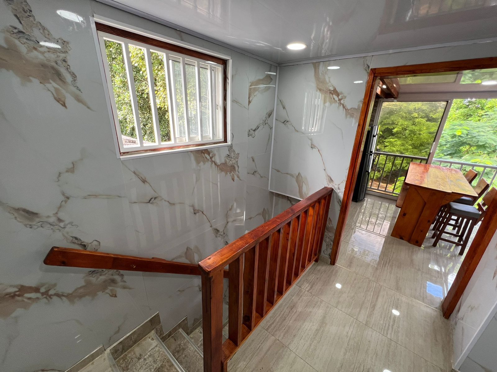 Fassade der Unterkunft