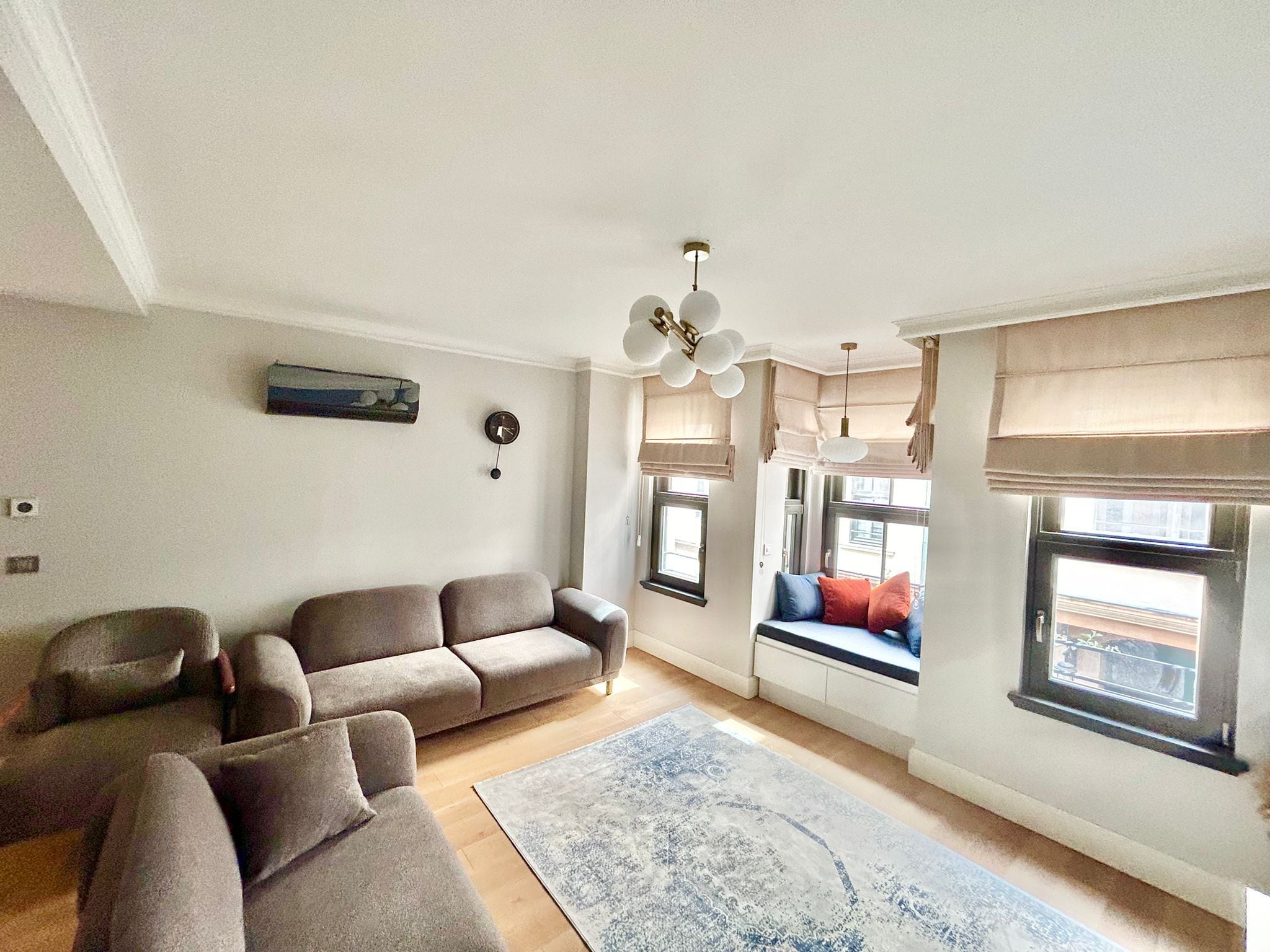 Superior Apartment, Patio | Living area | 50-inch flat-screen TV with satellite channels, TV, Netflix