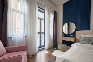 Premium Apartment, 1 Bedroom, Balcony, City View
