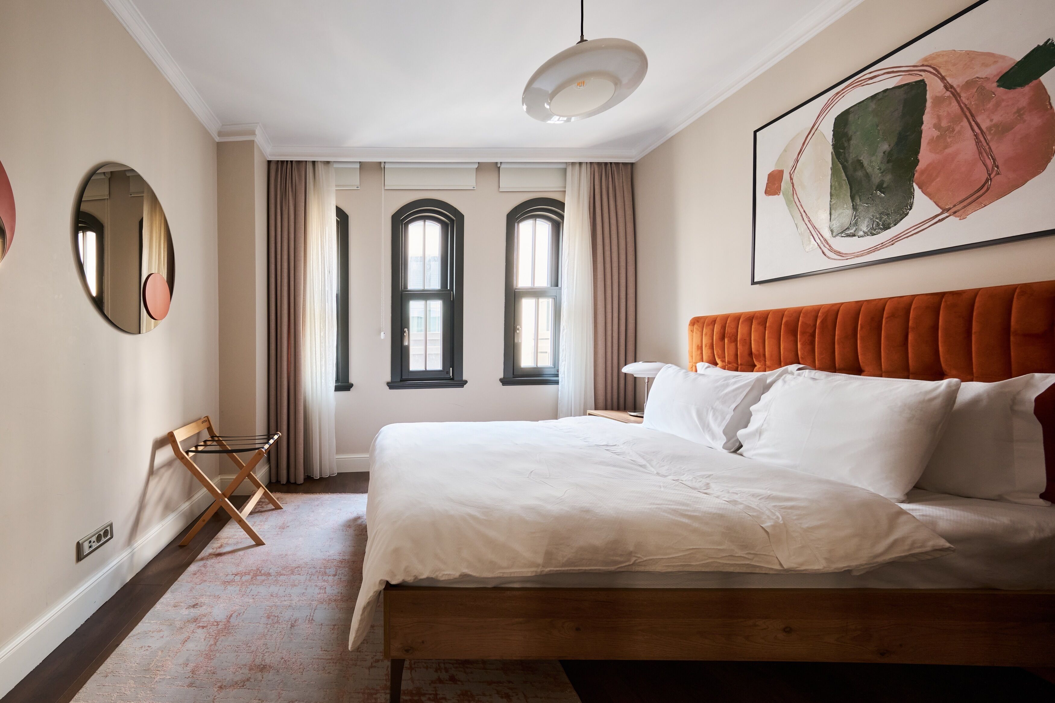Literie de qualité supérieure, décoration personnalisée