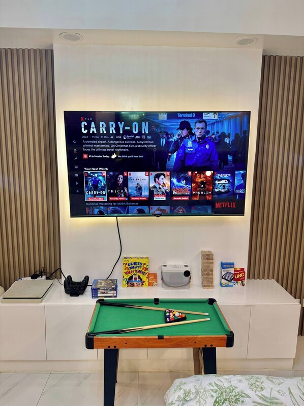 منزل - غرفة نوم واحدة - تجهيزات لذوي الاحتياجات الخاصة - بشرفة | غرفة الألعاب