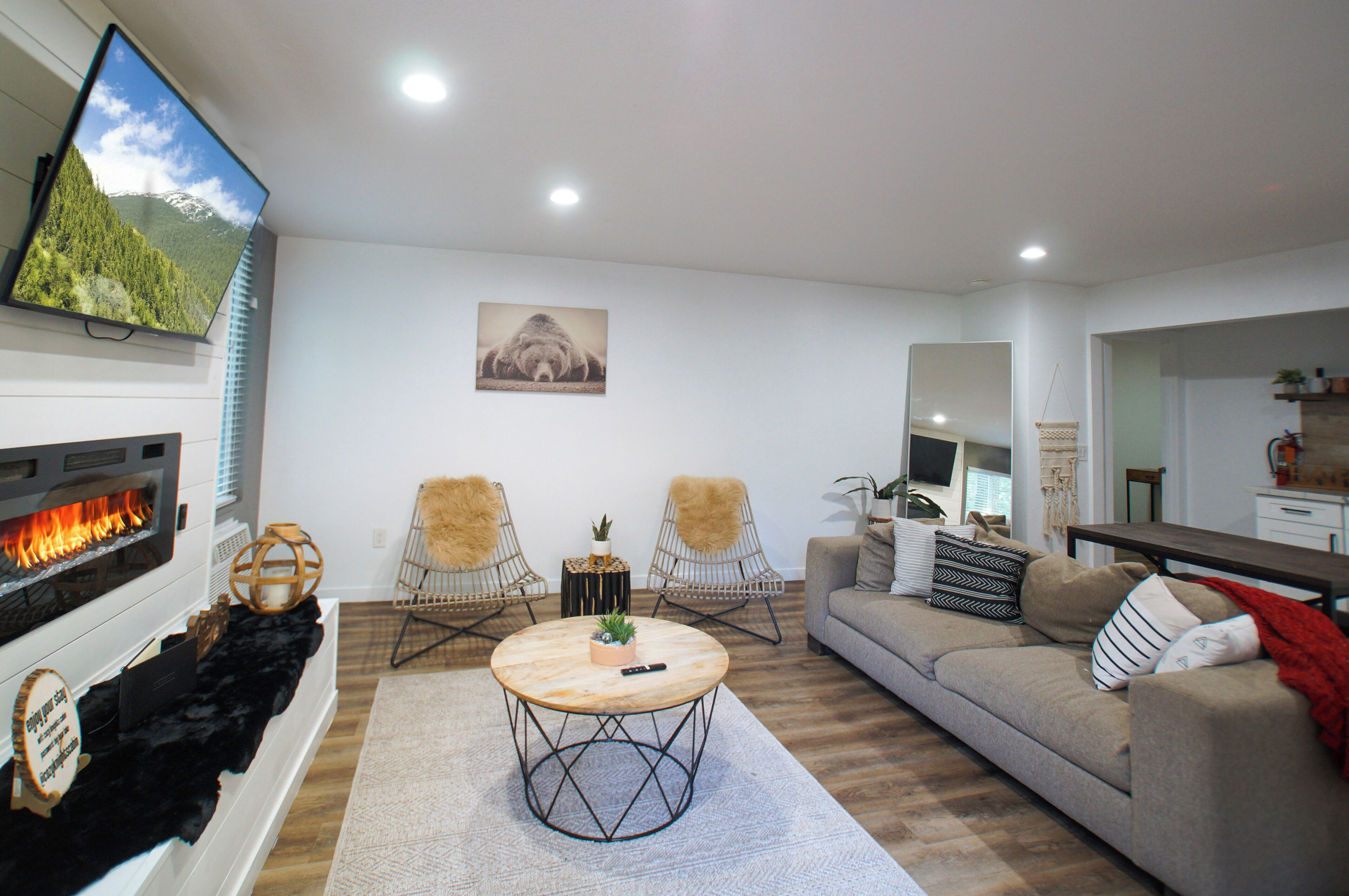 Área de sala de estar